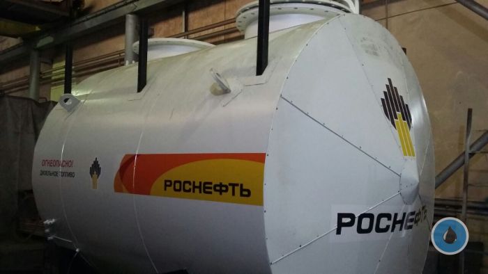 Резервуар горизонтальный стальной V-10м3, РГСН-10